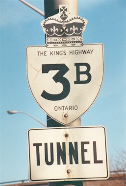 HWY 3B ROUTE MARKER - © Roger Fox