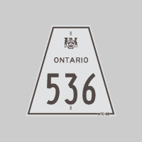 HWY 536 ROUTE MARKER - © Josh Anderchek