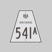 HWY 541A ROUTE MARKER - © Josh Anderchek