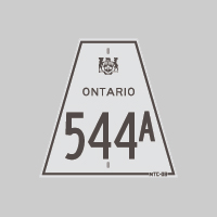 HWY 544A ROUTE MARKER - © Josh Anderchek