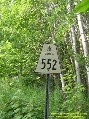 HWY 552 ROUTE MARKER - © Cameron Bevers
