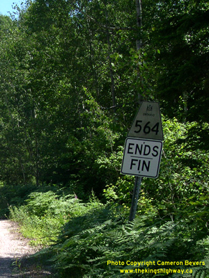 HWY 564 ROUTE MARKER - © Cameron Bevers