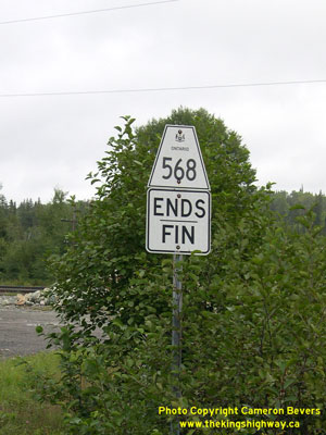 HWY 568 ROUTE MARKER - © Cameron Bevers