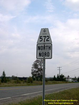 HWY 572 ROUTE MARKER - © Cameron Bevers