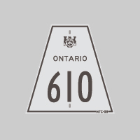 HWY 610 ROUTE MARKER - © Josh Anderchek