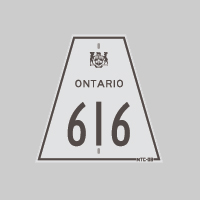 HWY 616 ROUTE MARKER - © Josh Anderchek