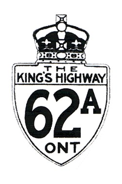HWY 62A ROUTE MARKER