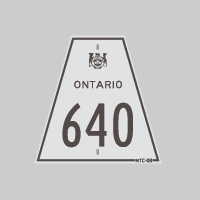HWY 640 ROUTE MARKER - © Josh Anderchek