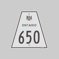HWY 650 ROUTE MARKER - © Josh Anderchek