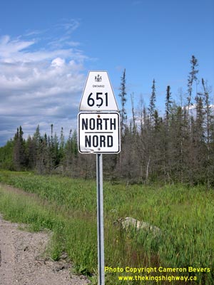 HWY 651 ROUTE MARKER - © Cameron Bevers