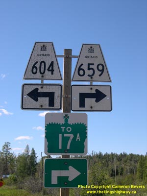HWY 659 ROUTE MARKER - © Cameron Bevers
