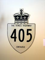 King's Hwy 405 Sign - © Cameron Bevers