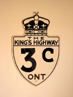 King's Hwy 3C Sign - © Cameron Bevers