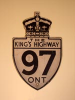 King's Hwy 97 Sign - © Cameron Bevers