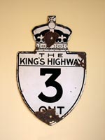 King's Hwy 3 Sign - © Cameron Bevers