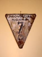 Provincial Hwy 7 Sign - © Cameron Bevers