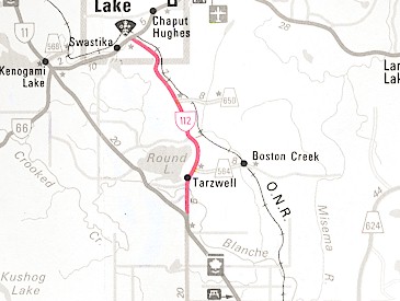 HWY 112 MAP