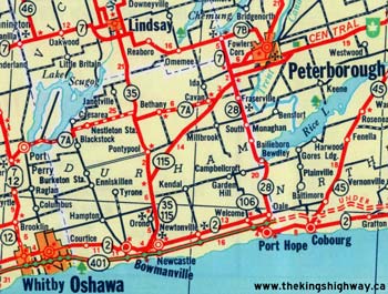 HWY 7A MAP - 1961