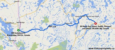 HWY 118 MAP - 1998