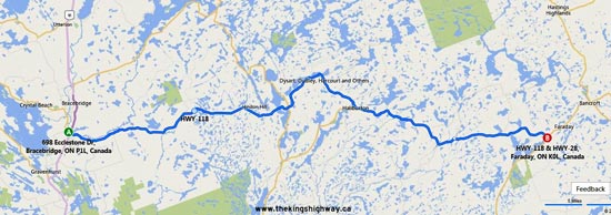 HWY 118 MAP - 2016