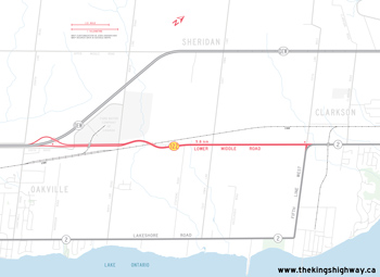 HWY 122 ROUTE MAP 1955