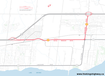 HWY 122 ROUTE MAP 1965