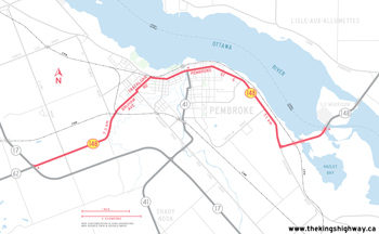 HWY 148 ROUTE MAP 1997