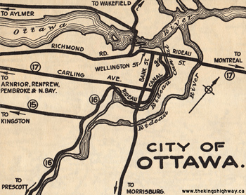 HWY 15 ROUTE MAP - 1925