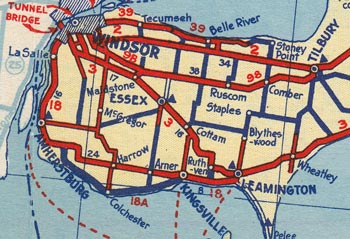 HWY 18A MAP - 1939