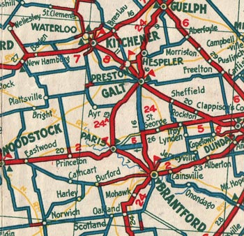 HWY 24A MAP - 1933