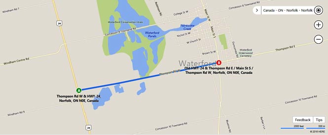 HWY 24T MAP