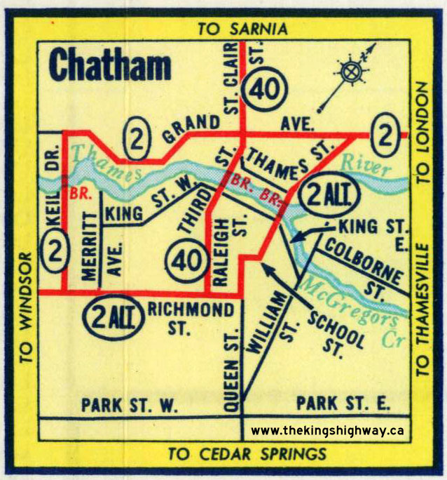 ontario-highway-2a-alt-chatham-route-map-the-king-s-highways-of-ontario