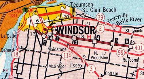 HWY 39 MAP
