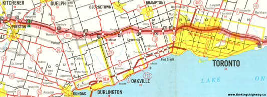 HWY 401 MAP - 1963D