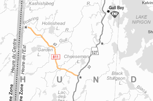 HWY 811 MAP