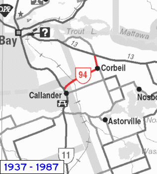 HWY 94 MAP