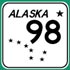 Alaska Hwy 98 Sign Graphic