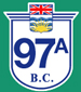 British Columbia Hwy 97A Sign Graphic