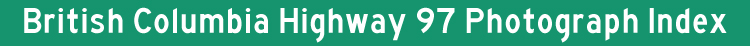 British Columbia Hwy 97 Title Graphic